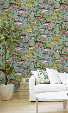 Lagoon Teal - 12171 Tapetti