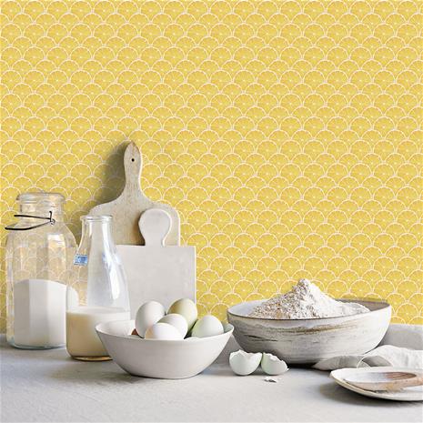 Lemon Scallop - G45438 Tapetti