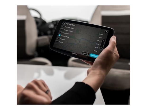 TomTom GO Camper Max 7" -autonavigaattori, maailma