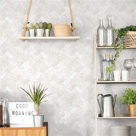 Herringbone Brick - G45427 Tapetti – kuva 3/3