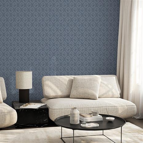 Rosalind Dark Blue - 1037901-04 Tapetti
