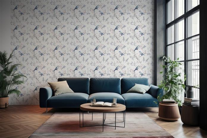Amelia Blue - 1001802-05 Tapetti