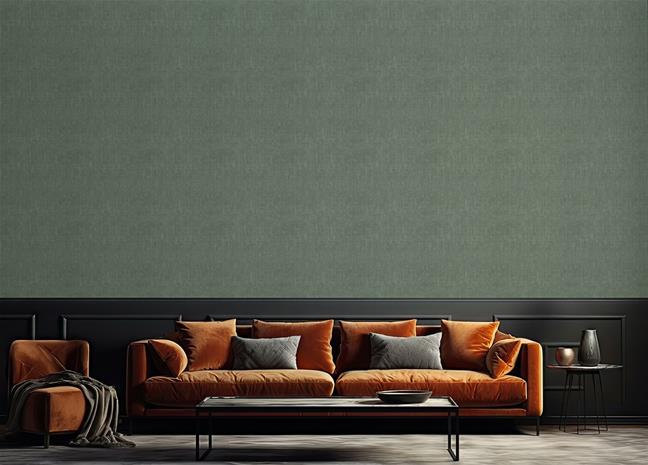 Pellavakangas Dark Green - 1036201-05 Tapetti