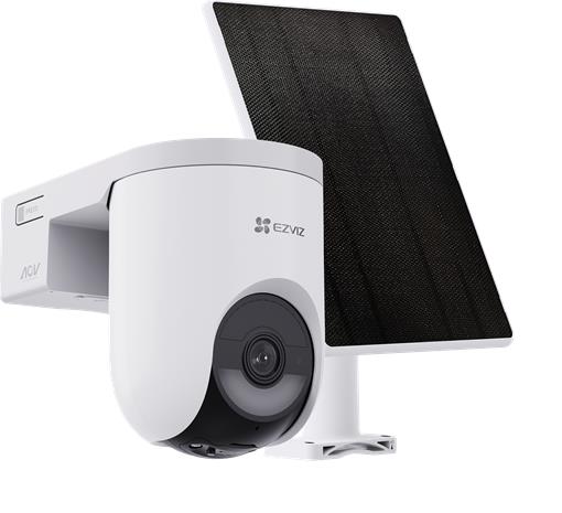EzViz HB8 Lite 2K+ Kit valvontakamera + aurinkopaneeli