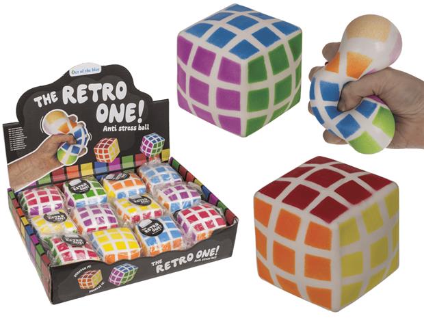 Fidget: Anti Stress Cube, Retro (Satunnainen) GADGET – kuva 1/1