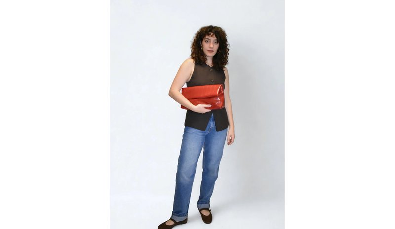 HVISK Arlene Stroke Structure - Red - ONE SIZE – kuva 1/3