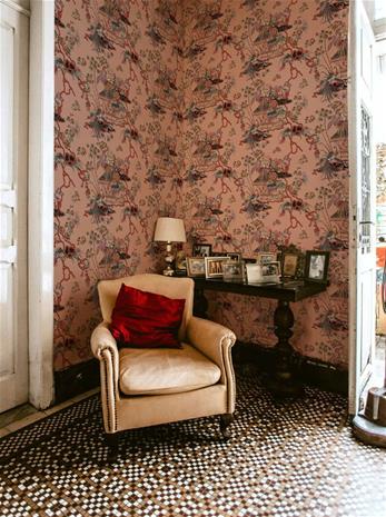Sacred Pheasants Rose - B00116 Tapetti