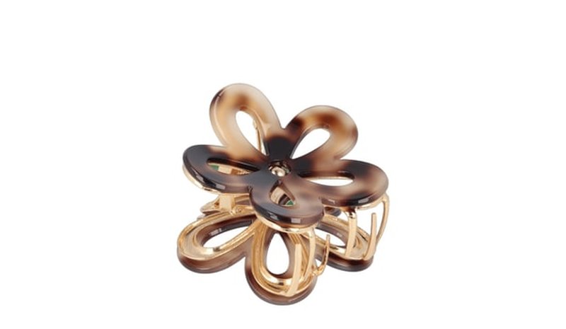 Solida Haaklammer Blume gold Hiuspinnit 1 kpl