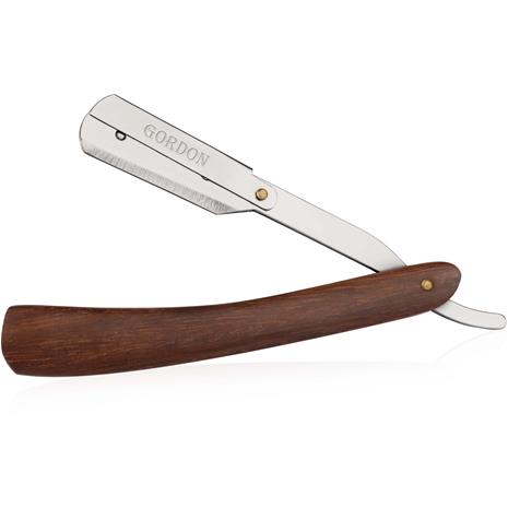 Gordon Beard Razor with Wooden Handle
