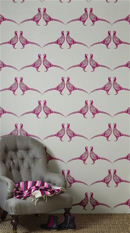 Pheasant - Pink - BG1500102 Tapetti – kuva 3/3