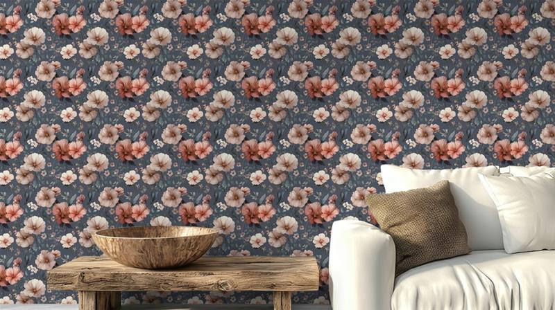 Marilyn Dark Blue - 1075601-04 Tapetti