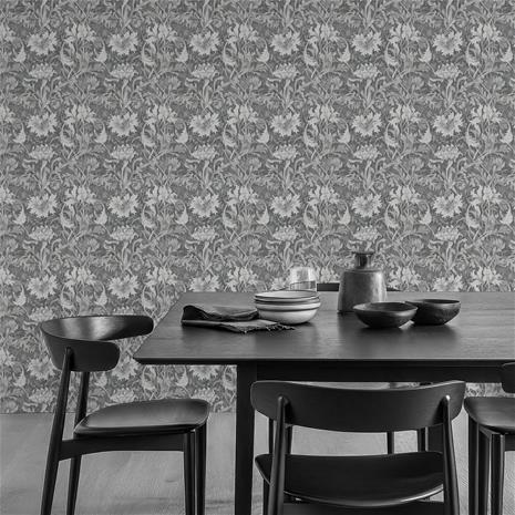 Salvia Dark Grey - 1009902-11 Tapetti