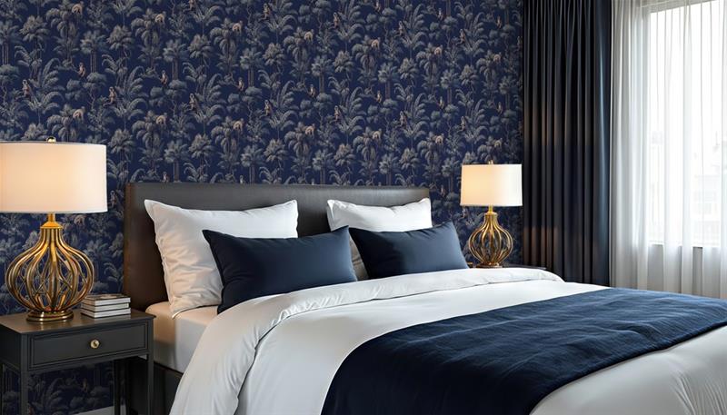 Zanzibar Blue - 1100201-03 Tapetti