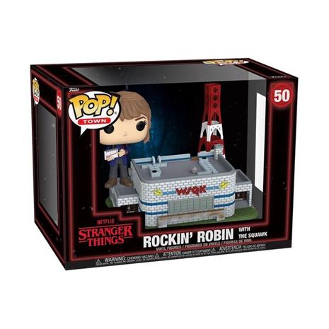 Funko Pop! Town: Stranger Things - Rockin Robin With The Squawk FIGU