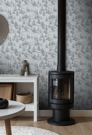 Claude Blue - 1050001-02 Tapetti