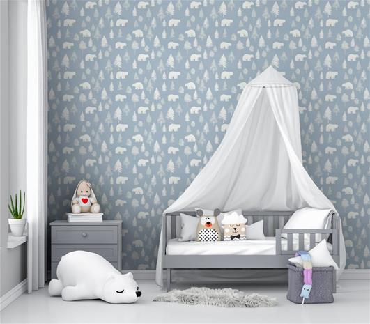 Theo Blue - 1066201-02 Tapetti