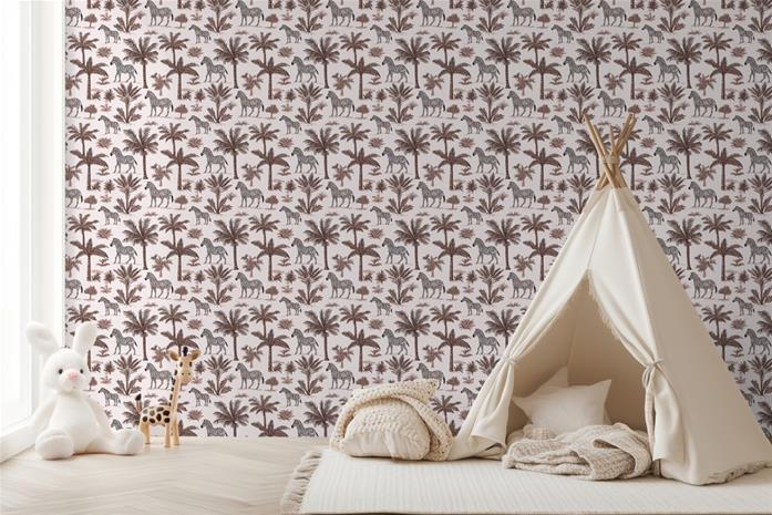 Lusaka Red - 1064401-02 Tapetti