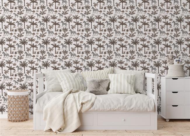 Lusaka Brown - 1064401-03 Tapetti