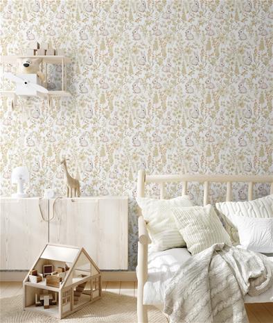 Putte Yellow - 1064001-02 Tapetti – kuva 2/3
