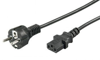 Pro Power cable C13 - Musta - 1.5 m