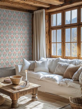 Svanberga Pink - 1062501-01 Tapetti
