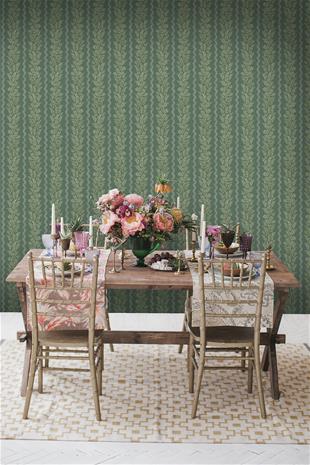 Pipkin Stripe Green - 91983 Tapetti