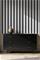 Striped Linen Black - 1031601-01 Tapetti – kuva 2