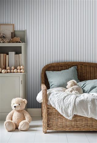 Striped Blue - 1031701-01 Tapetti