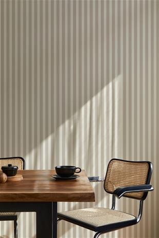 Striped Greige - 1031701-02 Tapetti