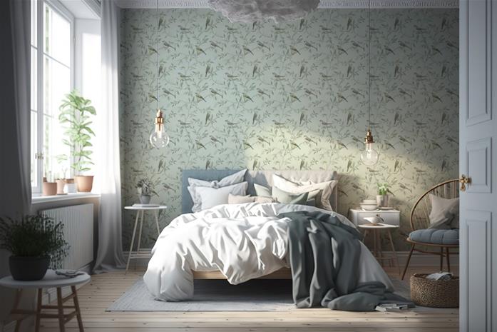 Amelia Blue - 1016402-01 Tapetti