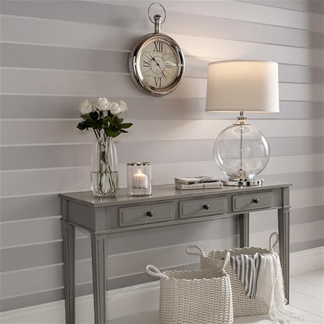 Baroque Bead Stripe Platinum - 103820 Tapetti