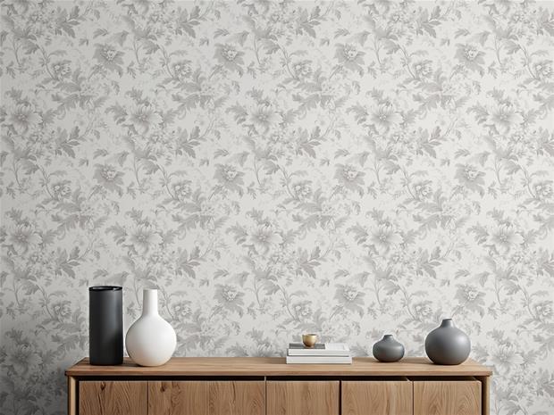 Alba Light Grey - 1014701-05 Tapetti