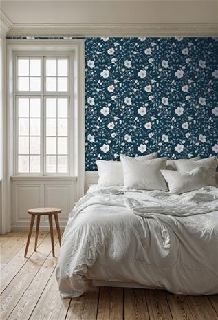 Nanny Blue - 1056401-02 Tapetti