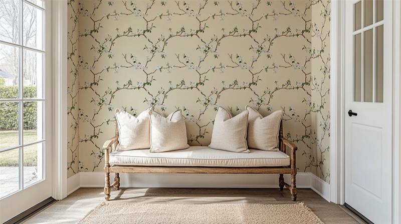 Kolsva Yellow - 1055201-03 Tapetti