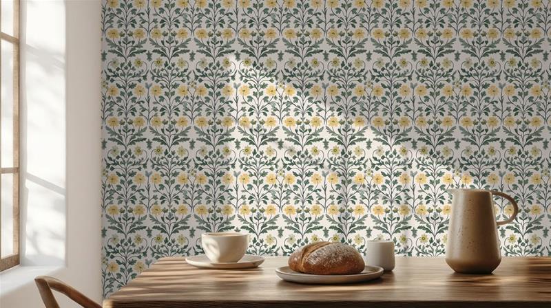 Jossan Yellow - 1054701-03 Tapetti