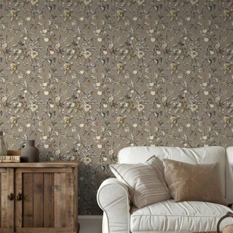 Ingelstad Brown - 1054001-02 Tapetti