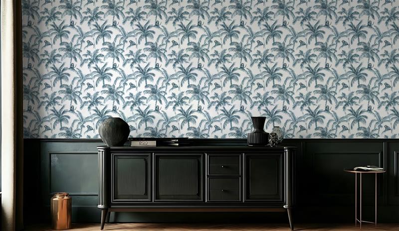 Kampala Blue - 1066801-03 Tapetti