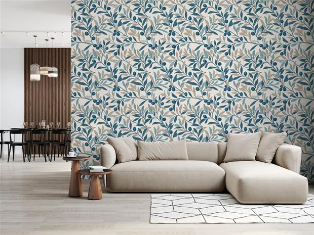 Janina Blue - 1065201-01 Tapetti