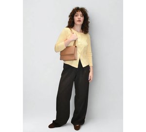 HVISK Callie Glossy Structure - Brown - ONE SIZE