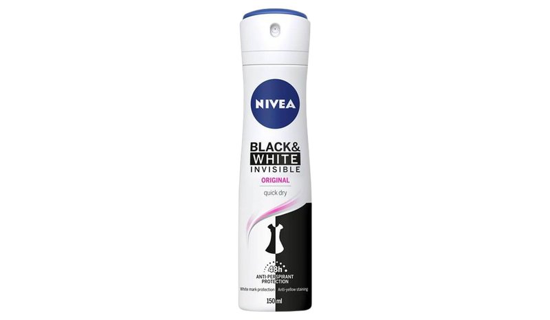 Nivea Black & White Invisible Original Anti-Perspirant Deodorant Spray 150 ml