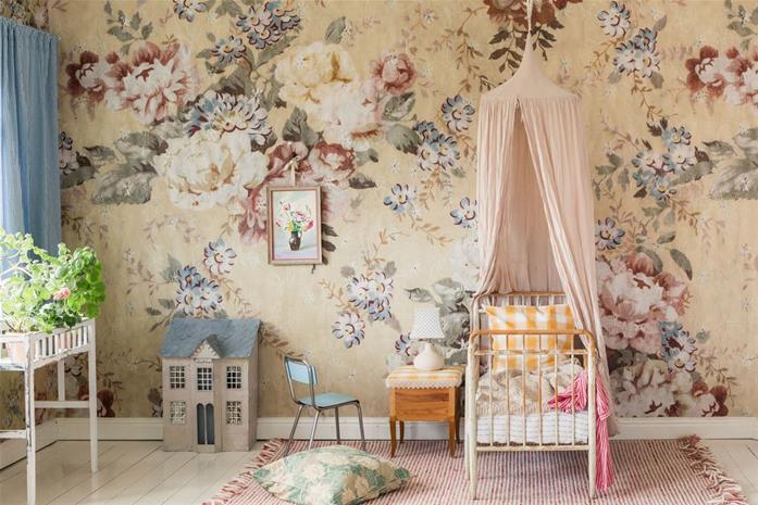 Blossom II - 9401W Tapetti