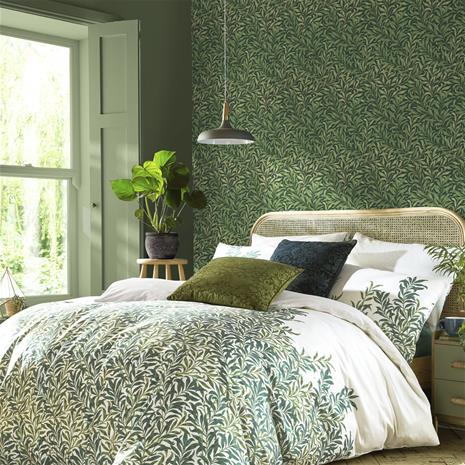 Willow Bough Deep Green - 124247 Tapetti