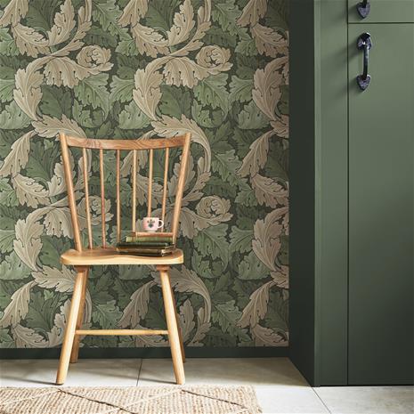Acanthus Green - 124227 Tapetti