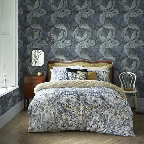Acanthus Blue - 124225 Tapetti