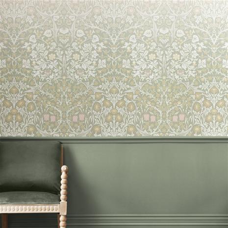 Blackthorn Sage & Pink Fixed Size Mural - 125355 Tapetti – kuva 2/2
