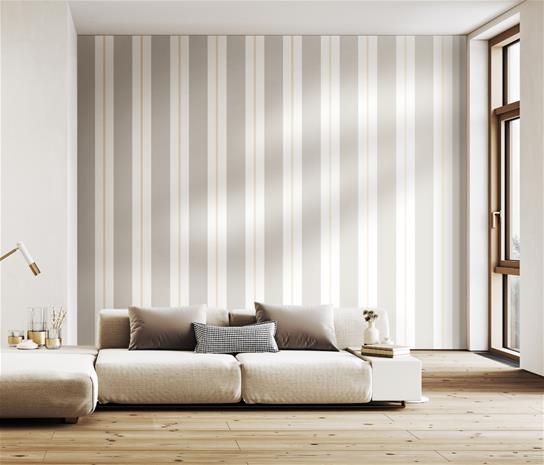 Wide Multi Stripe Stone - SIS50137W Tapetti