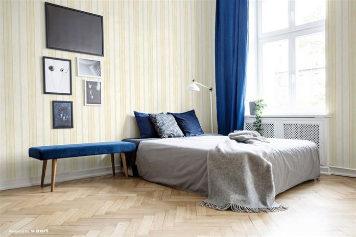 Blue Stripe - DE40811 Tapetti