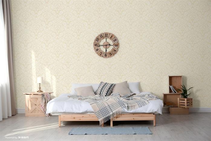 Cream Damask - DE40808 Tapetti – kuva 3/3