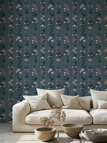 Wolfgang Dark Blue - 1086701-06 Tapetti