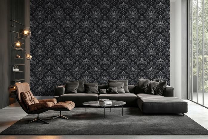 Norberg Grey - 1082601-04 Tapetti